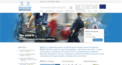 Desktop Screenshot of bridgeproject.eu